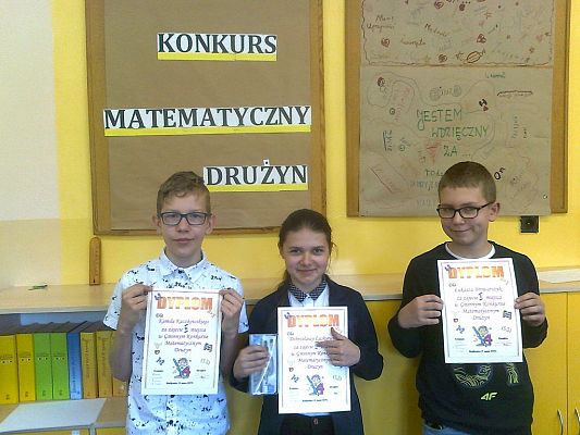 Grafika #3: DRUŻYNOWY KONKURS MATEMATYCZNY