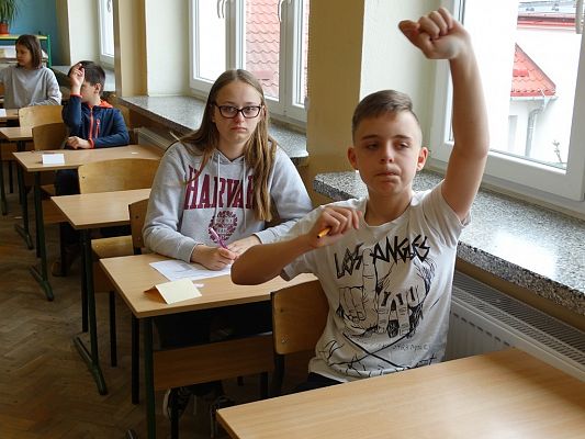 Grafika #3: Eliminacje powiatowe Ogółnopolskiego Turnieju Bezpieczeństwa w Ruchu Drogowym