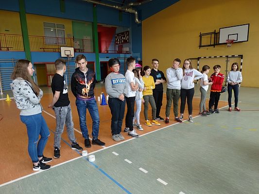 Grafika #9: Eliminacje powiatowe Ogółnopolskiego Turnieju Bezpieczeństwa w Ruchu Drogowym