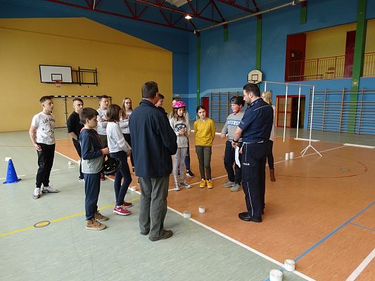 Grafika #16: Eliminacje powiatowe Ogółnopolskiego Turnieju Bezpieczeństwa w Ruchu Drogowym