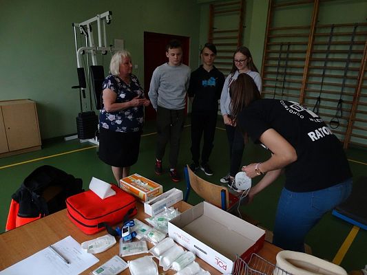 Grafika #24: Eliminacje powiatowe Ogółnopolskiego Turnieju Bezpieczeństwa w Ruchu Drogowym