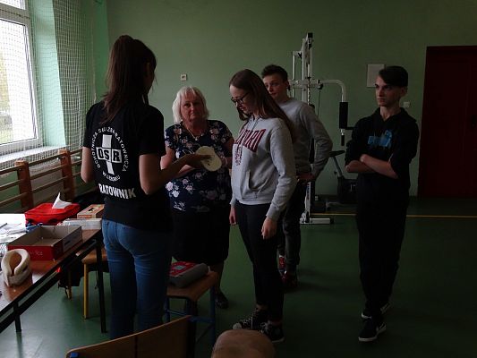 Grafika #28: Eliminacje powiatowe Ogółnopolskiego Turnieju Bezpieczeństwa w Ruchu Drogowym