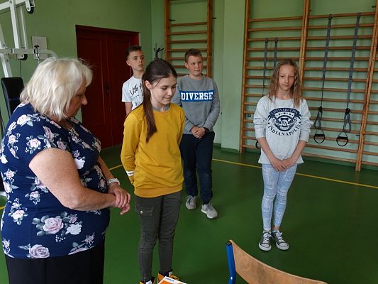 Grafika #36: Eliminacje powiatowe Ogółnopolskiego Turnieju Bezpieczeństwa w Ruchu Drogowym