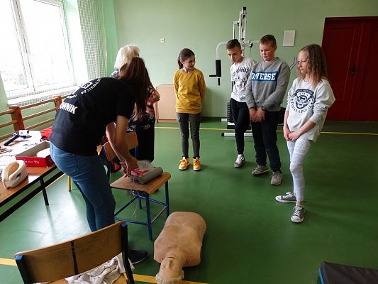 Grafika #38: Eliminacje powiatowe Ogółnopolskiego Turnieju Bezpieczeństwa w Ruchu Drogowym