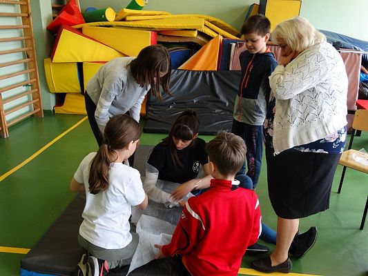 Grafika #49: Eliminacje powiatowe Ogółnopolskiego Turnieju Bezpieczeństwa w Ruchu Drogowym