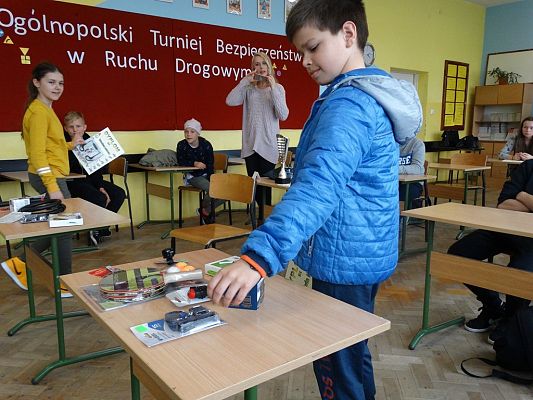 Grafika #64: Eliminacje powiatowe Ogółnopolskiego Turnieju Bezpieczeństwa w Ruchu Drogowym