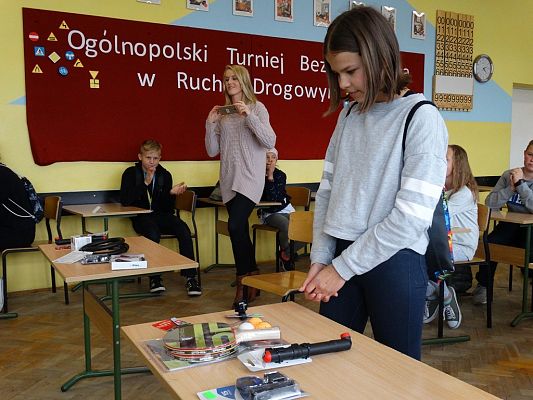 Grafika #66: Eliminacje powiatowe Ogółnopolskiego Turnieju Bezpieczeństwa w Ruchu Drogowym