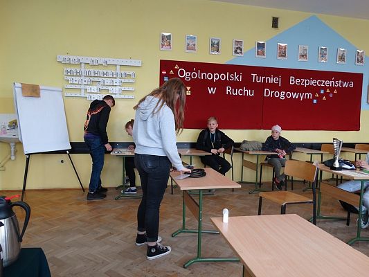 Grafika #69: Eliminacje powiatowe Ogółnopolskiego Turnieju Bezpieczeństwa w Ruchu Drogowym