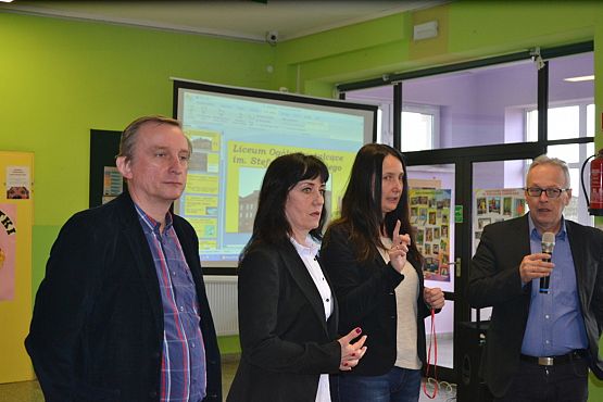 Grafika #12: Przedstawiciele I Liceum Ogólnokształcącego w naszej szkole