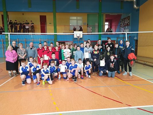 Grafika #0: Finał powiatowy w minisiatkówce chłopców.