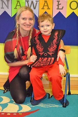 Grafika #20: ,,Dziś w przedszkolu piękny bal, bal wspaniały na sto par (…)