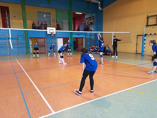 Grafika #3: Finał powiatowy w minisiatkówce dziewcząt