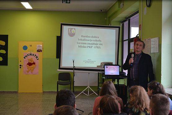 Grafika #2: Przedstawiciele I Liceum Ogólnokształcącego w naszej szkole