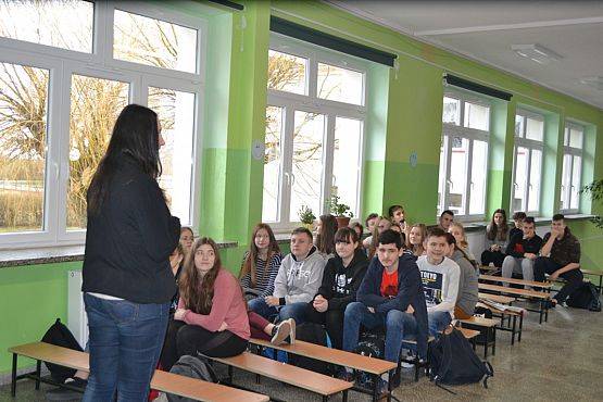 Grafika #9: Przedstawiciele I Liceum Ogólnokształcącego w naszej szkole