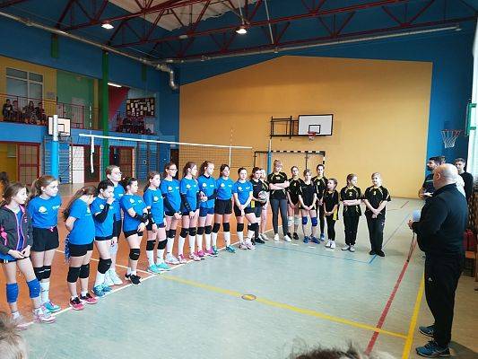 Grafika #1: Finał powiatowy w minisiatkówce dziewcząt