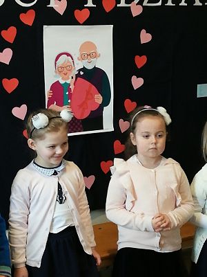 Grafika #8: Dzień Babci i Dziadka - występ w Lędziechowie