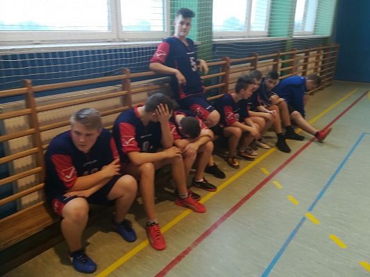 Grafika #3: Gminne zawody w piłkę ręczną chłopów