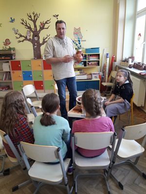 Grafika #5: SPOTKANIE Z GARNCARZEM