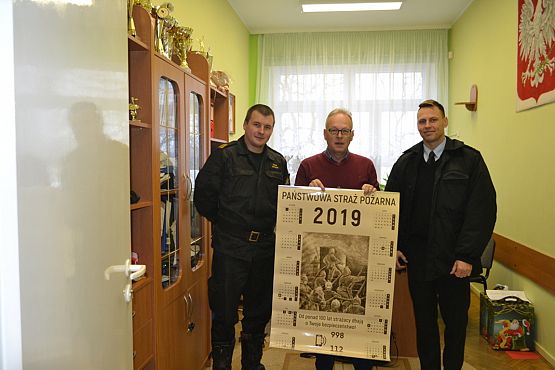 Grafika #1: Wizyta strażaków w naszej szkole