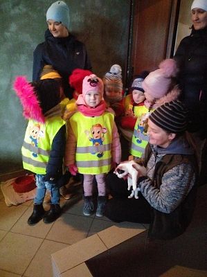 Grafika #7: Przedszkolaki pomagają zwierzętom