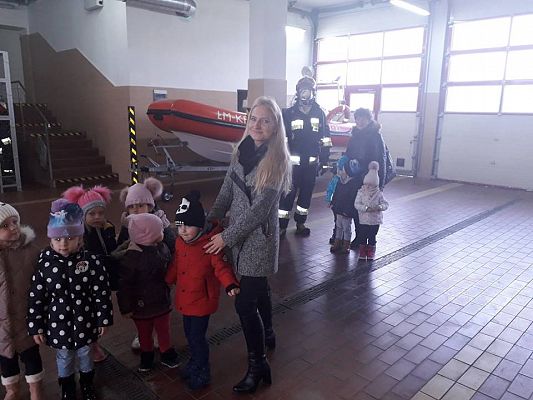 Grafika #3: Wycieczka do Państwowej Straży Pożarnej