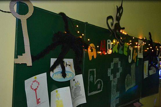 Grafika #24: Andrzejki w młodszych klasach