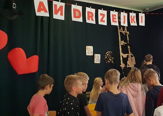 Grafika #7: Andrzejki w naszej szkole.