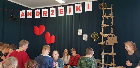 Grafika #12: Andrzejki w naszej szkole.
