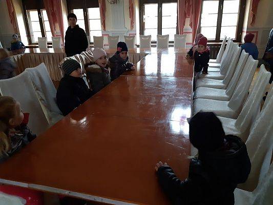 Grafika #1: Przedszkolaki w Zamku w Krokowej