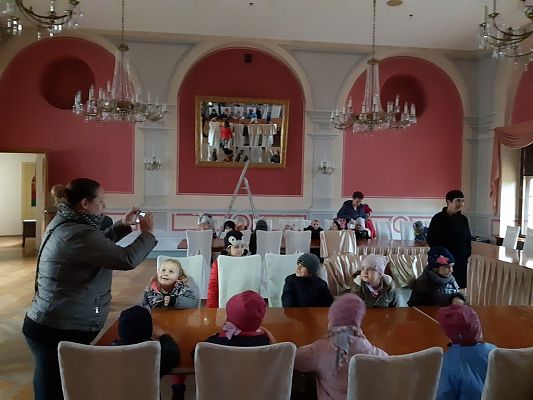 Grafika #2: Przedszkolaki w Zamku w Krokowej