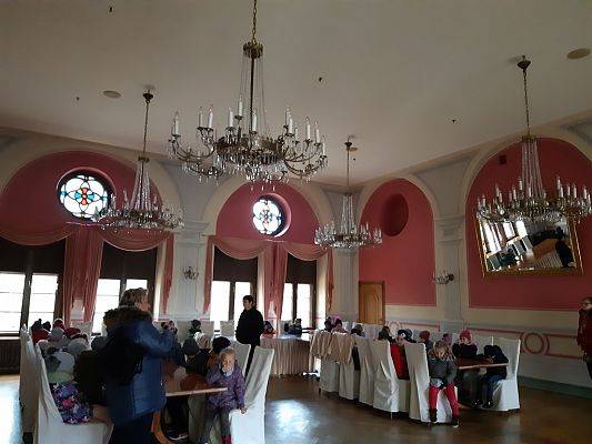 Grafika #5: Przedszkolaki w Zamku w Krokowej