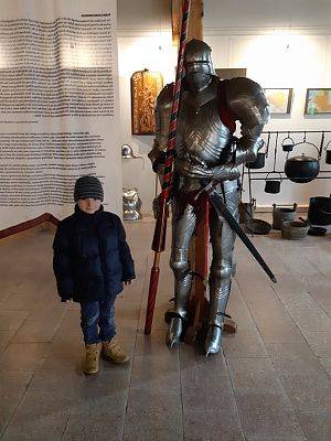 Grafika #9: Przedszkolaki w Zamku w Krokowej