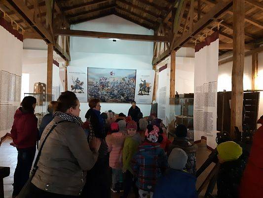 Grafika #10: Przedszkolaki w Zamku w Krokowej