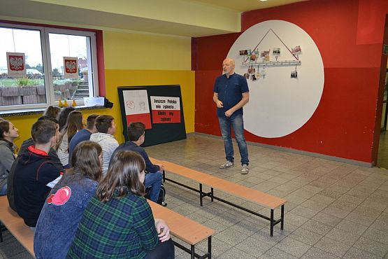 Grafika #1: Spotkanie z przedstawicielem Zespołu Szkół Mechaniczno – Informatycznych w Lęborku