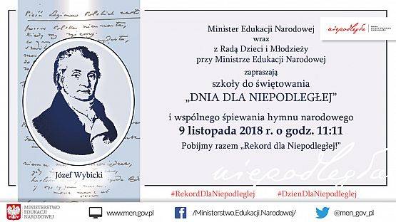 Grafika #0: Uroczyste odśpiewanie Hymnu Państwowego