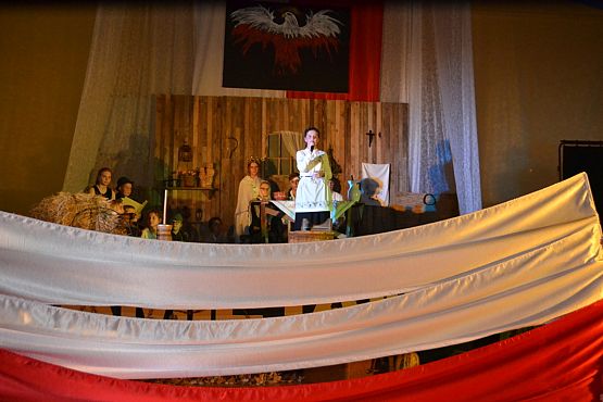 Grafika #25: 100-lecie odzyskania niepodległości - Wieczornica