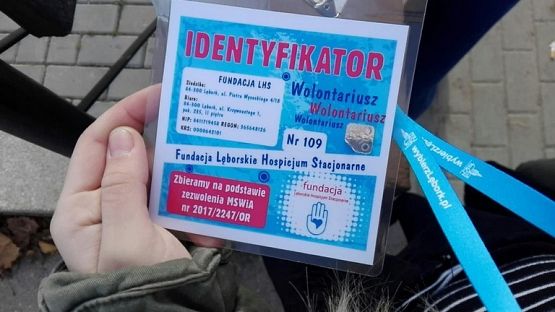 Grafika #6: ZBIÓRKA PIENIĘDZY NA BUDOWĘ HOSPICJUM