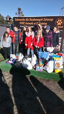 Grafika #2: Wizyta w Schronisku dla Bezdomnych Zwierząt OTOZ Animals w Dąbrówce