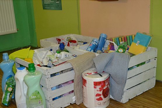 Grafika #3: Zbiórka charytatywna w naszej szkole