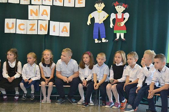 Grafika #4: JESTEŚMY JUŻ UCZNIAMI…