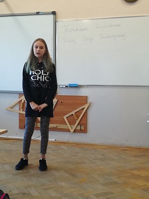 Grafika #3: "Eliminacje do Powiatowego Konkursu Recytatorskiego Polskiej Poezji Patriotycznej "