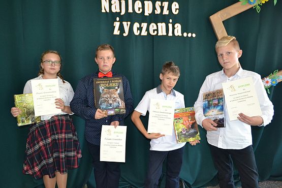 Grafika #1: SZKOLNY KONKURS WIEDZY ŁOWIECKIEJ