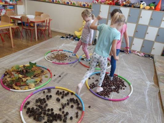 Grafika #15: Jesienna ścieżka sensoryczna