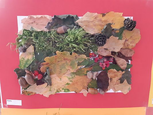 Grafika #10: Jesienna ścieżka sensoryczna