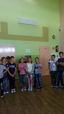 Grafika #6: Spotkanie z dzielnicowym Komendy Powiatowej Policji w Lęborku