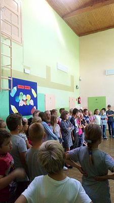 Grafika #9: Spotkanie z dzielnicowym Komendy Powiatowej Policji w Lęborku