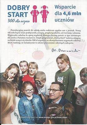 Grafika #0: Dobry start. 300 zł na wyprawkę szkolną dla każdego ucznia. Gdzie i kiedy złożyć wniosek?