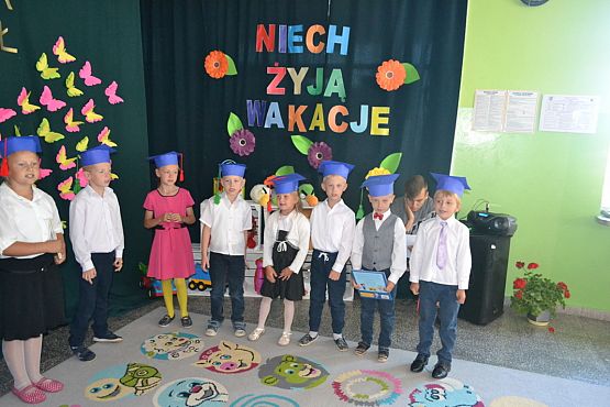 Grafika #6: Zakończenie roku przedszkolnego grupy Jeżyki