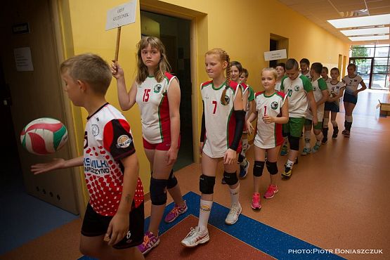 Grafika #4: VI Ogólnopolski Turniej Minipiłki Siatkowej Dziewcząt i Chłopców Komputronik Cup 2018