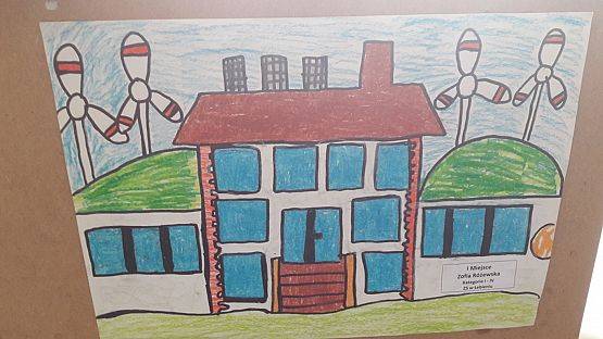 Grafika #1: Rozstrzygnięcie Powiatowego konkursu plastycznego "Termomodernizacja budynków użyteczności publicznej na obszarze MOF Lębork"